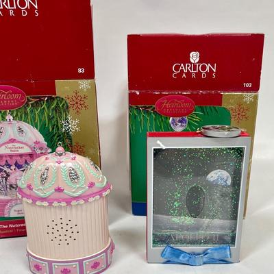 Carlton Vintage Christmas ornament in their Original Boxes - Ballerina & Life Magazine