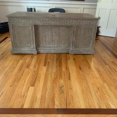 Gorgeous designer desk, dove tail, filing drawer, keyboard drawer, cord covers -72” L 34” depth 31”H