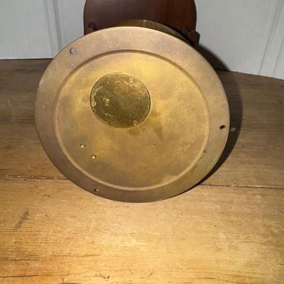 354 Boston Chelsea Works Brass Clock with Key