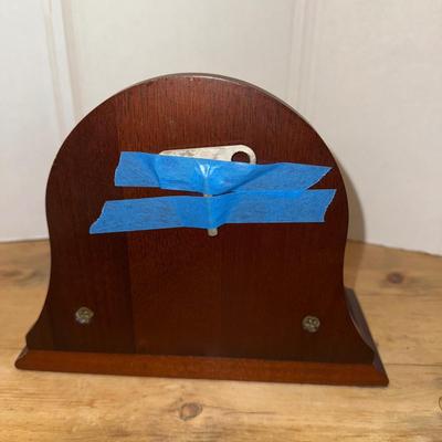 354 Boston Chelsea Works Brass Clock with Key