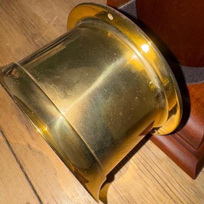 354 Boston Chelsea Works Brass Clock with Key