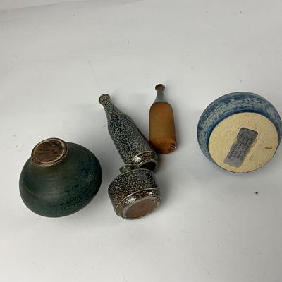 362 Vintage 5 piece Miniature Pottery Lot