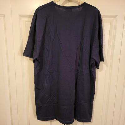 NEW Men's Sunspel Henley T-Shirt Navy XXL
