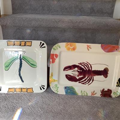 2 platters lot