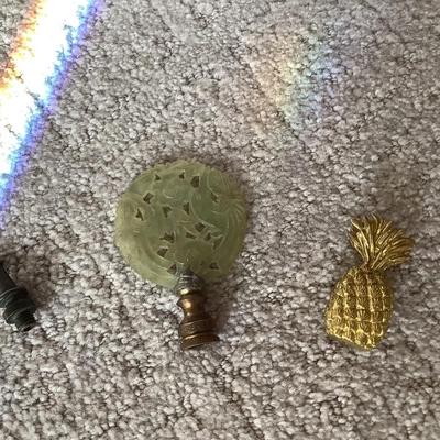 3 finials lot
