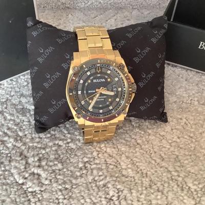 Watch-Bulova Precisionist with box originally $699