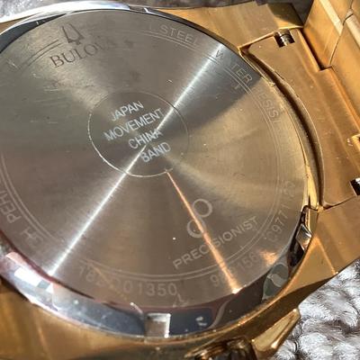 Watch-Bulova Precisionist with box originally $699
