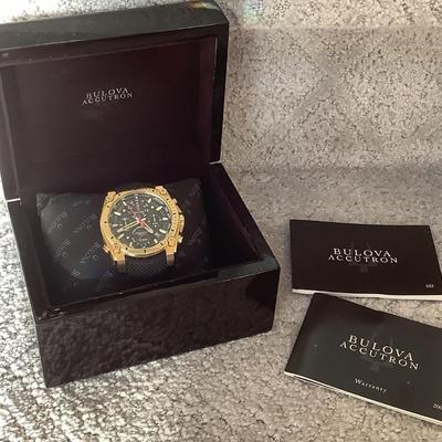 Watch-Bulova Accutron Men's with box originally $600