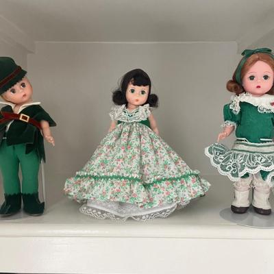Madame Alexander Dolls 7" lot 1
