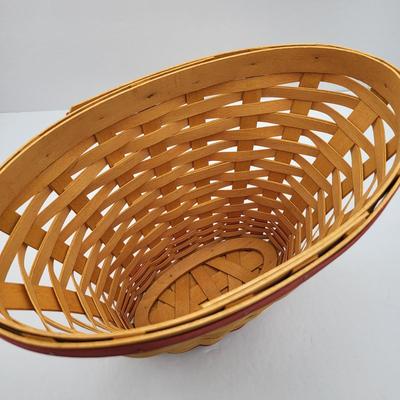 2002 Longaberger May Series Geranium Basket