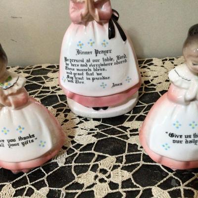 Enesco Dinner Prayer 3 Pc Set