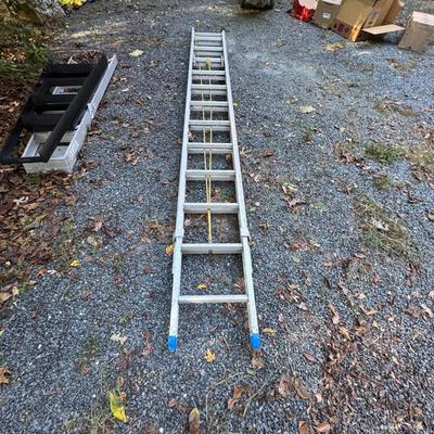 258 Aluminum 20' Extension Ladder
