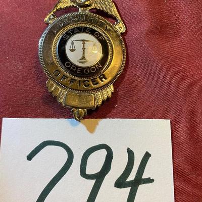 State of Oregon Badge