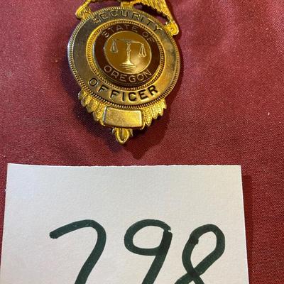 State Of Oregon Badge