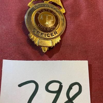State Of Oregon Badge
