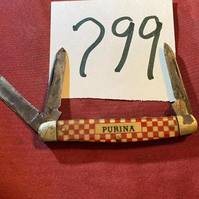 Vintage Purina Pocket Knife