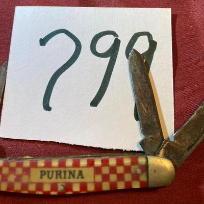Vintage Purina Pocket Knife