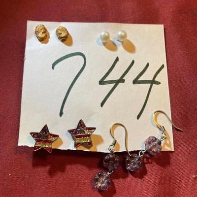 Pierced Earring Lot