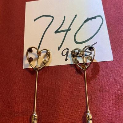 Sterling Silver Pins