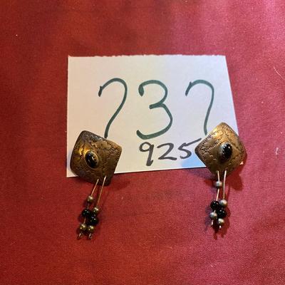 Sterling Silver Pierced Earrings