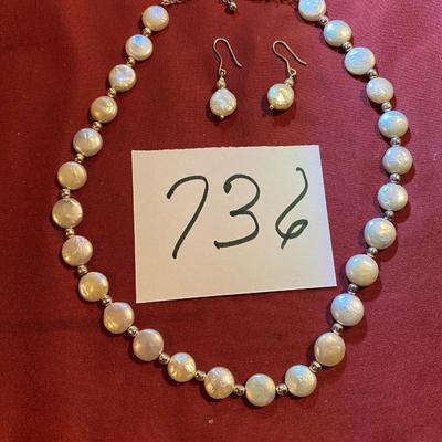 Necklace and Earrings