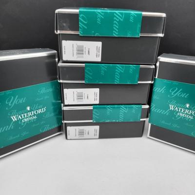 Waterford NIB Vanity Dishes (Lot of 5)