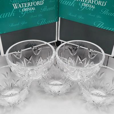 Waterford NIB Vanity Dishes (Lot of 5)