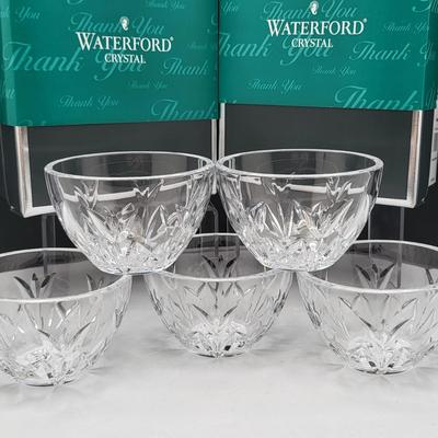 Waterford NIB Vanity Dishes (Lot of 5)