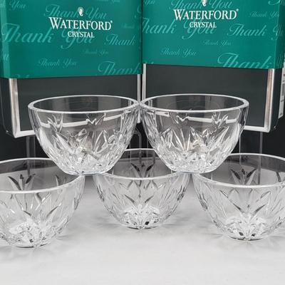 Waterford NIB Vanity Dishes (Lot of 5)