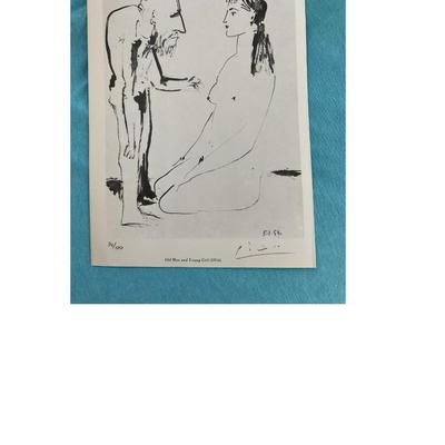 Picasso 1958 Lithograph Print Appraised with COA