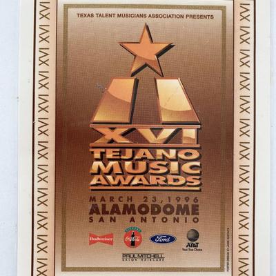 Tejano Music Awards XVI 1996 All Access Pass