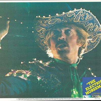 The Electric Horseman 1979 original vintage lobby card