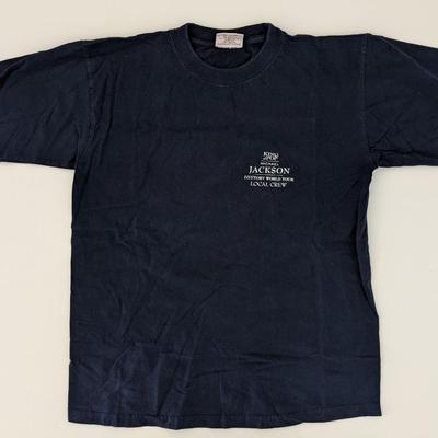 Michael Jackson 1996 King Of Pop History Tour Local Crew Shirt Size XL