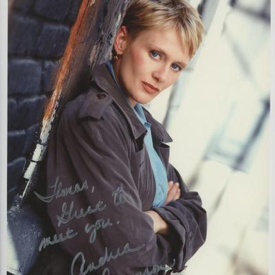 Andrea Thompson signed photo