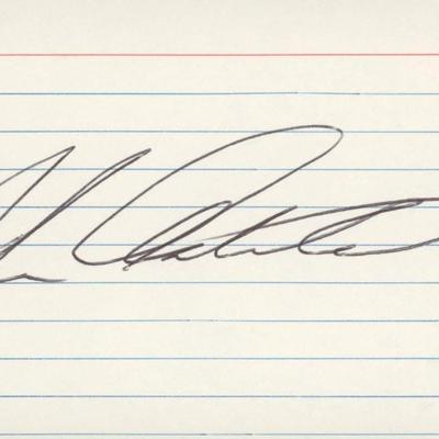 Beverly Hills Cop star John Ashton signature