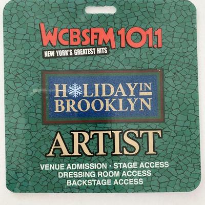 WCBS-FM Holiday in Brooklyn All Access Artist Pass