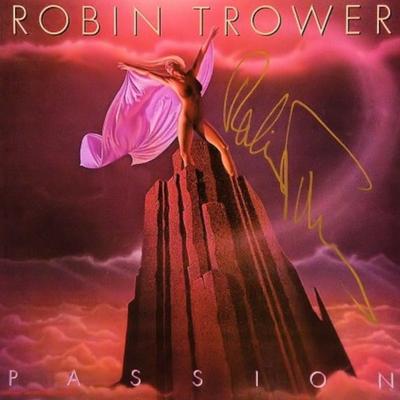 Robin Trower signed "Passion" album