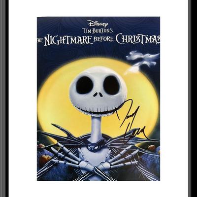The Nightmare Before Christmas Danny Elfman signed photo