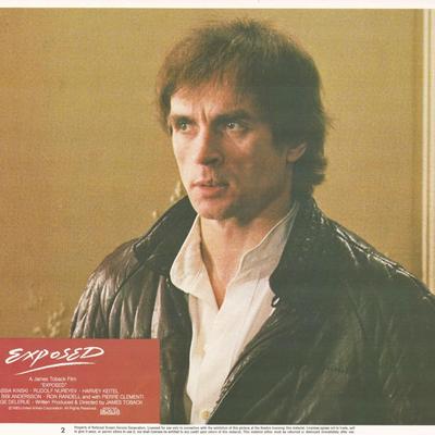 Exposed  1983 original vintage lobby card