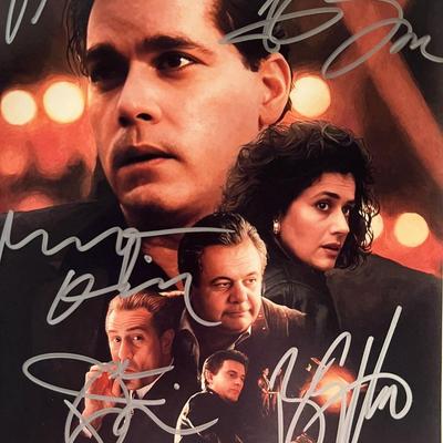 Goodfellas cast signed photo