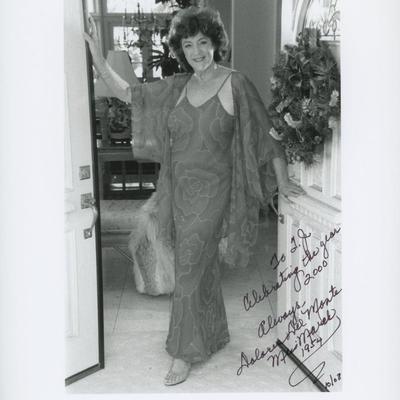 Delores Del Monte signed photo
