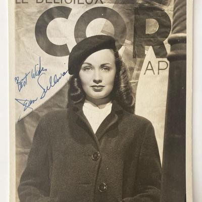 Uncertain Glory Jean Sullivan signed photo