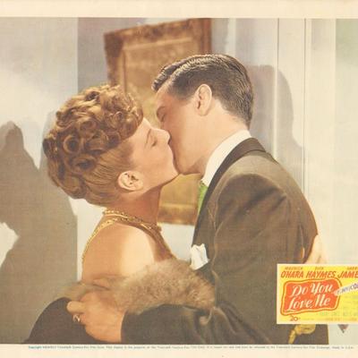 Do You Love Me 1945 original vintage lobby card
