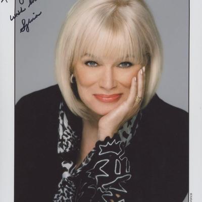 Musician Sylvia Bennett signed photo
