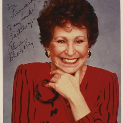 Bewitched Alice Ghostley signed  photo