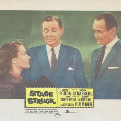 Stage Struck original vintage lobby card