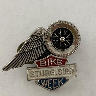 Sturgis 1989 Bike Week Motorcycle rally pin