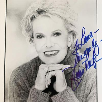 Janis Paige signed photo