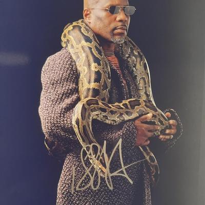 Rapper DMX signed photo