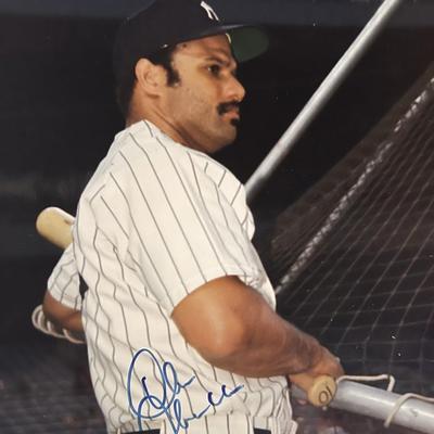 Chris Chambliss signed photo